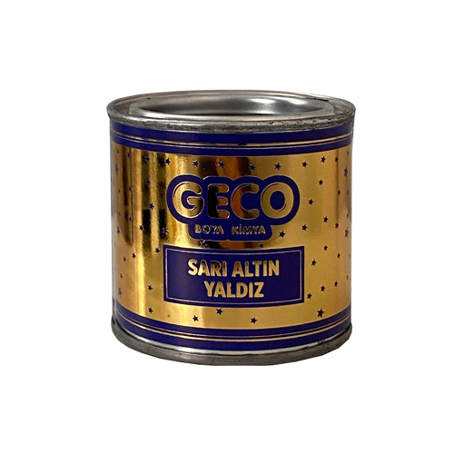 Geco Sarı Altın Yaldız Boya Çeşitleri