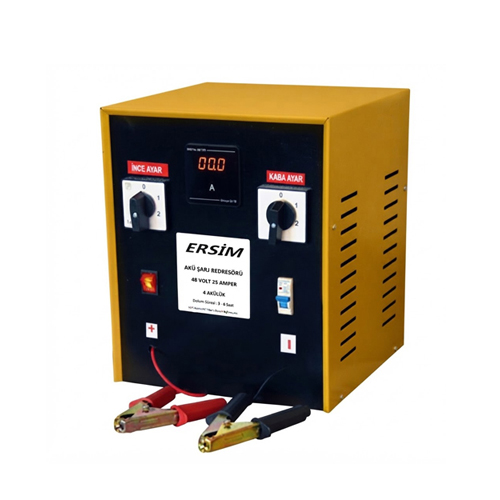 Ersim Akü Şarj Cihazı 48V-25 Amper 4 Akü