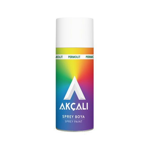 Akçalı Permolit Sprey Boya Düz Renkler 400 ml.