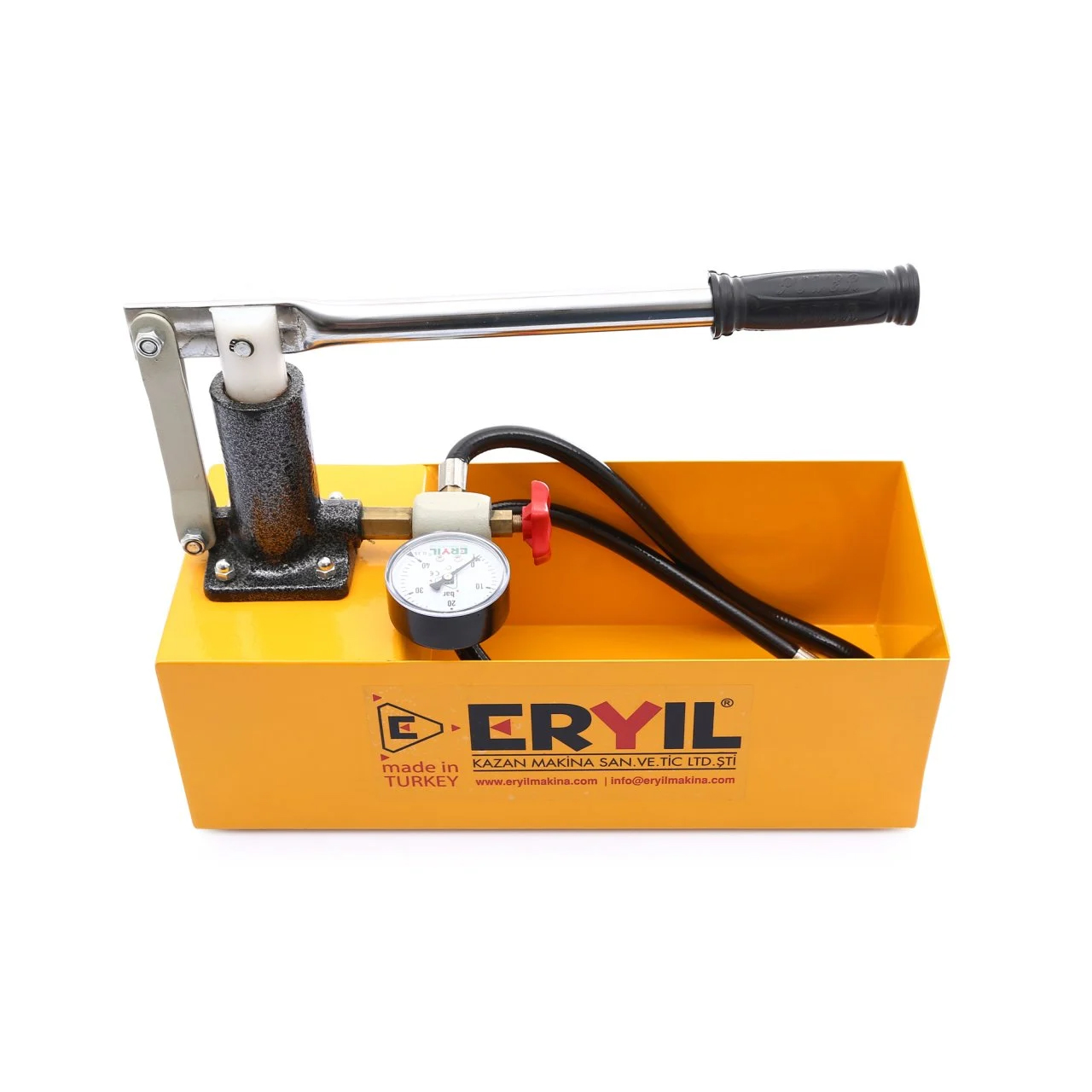 Eryıl Köşeli Tip Basınç Test Pompası 40 Bar