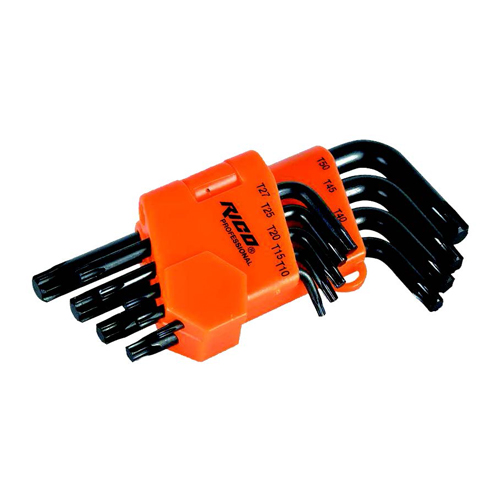 Rico 9 Parça Torx Kısa Allen Anahtar Takımı