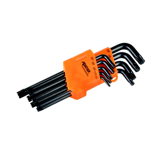 Rico 9 Parça Torx Uzun Allen Anahtar Takımı