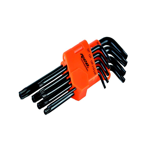 Rico 9 Parça Torx Kısa Delikli Allen Anahtar Takımı