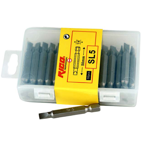 Rico 005-KK1032 SL6 50mm Chrome Vanadium Bits Uç