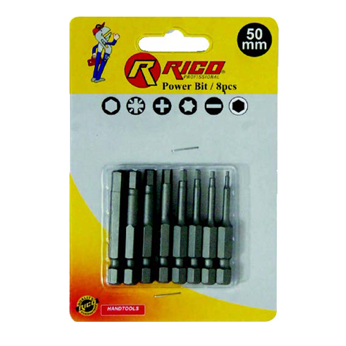 Rico 005-KK1132 8 Parça 50mm Allen Bits Uç Seti