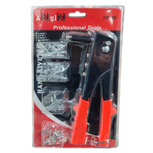 Anşin Prof. Tools Perçin Tabancası Seti