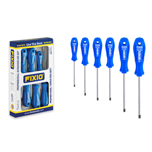 Fixio FT6000 6 Parça Torx Tornavida Takımı
